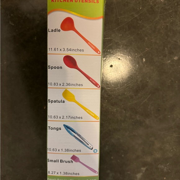 11-Piece Kitchen Tools Set - Multicolor - Picture 2 of 3